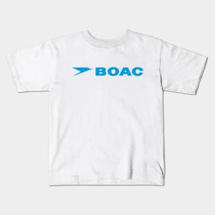 Vintage BOAC Airline Kids T-Shirt